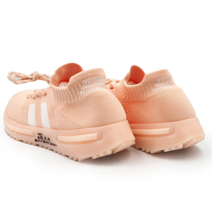Fashionable Breathable Mesh Soft Sole Sports Shoes for Boys and Girls, (Pink Color fl2022-702) - Image 6