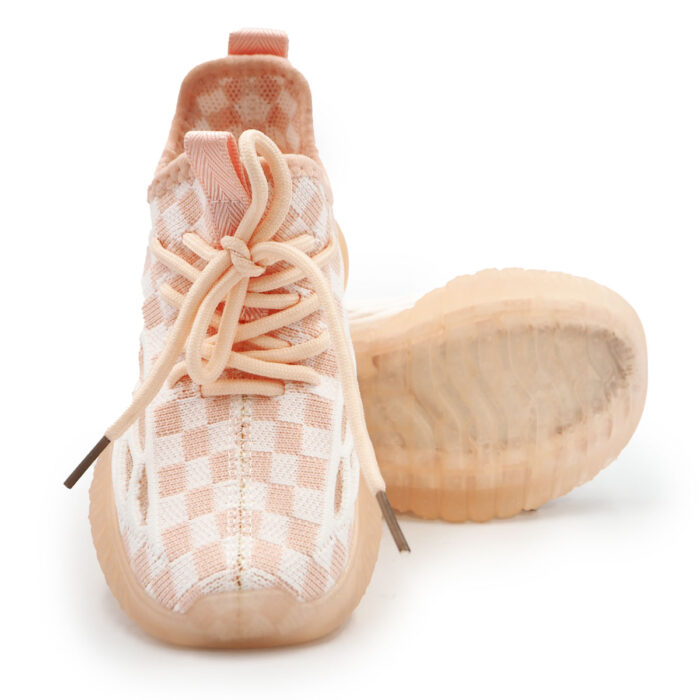 Children Sneaker Shoes Soft Rubber Outsole, Boys Girls Running Shoe Toddler ,( Pink 550) - Image 6