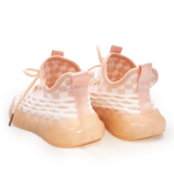 Children Sneaker Shoes Soft Rubber Outsole, Boys Girls Running Shoe Toddler ,( Pink 550) - Image 7