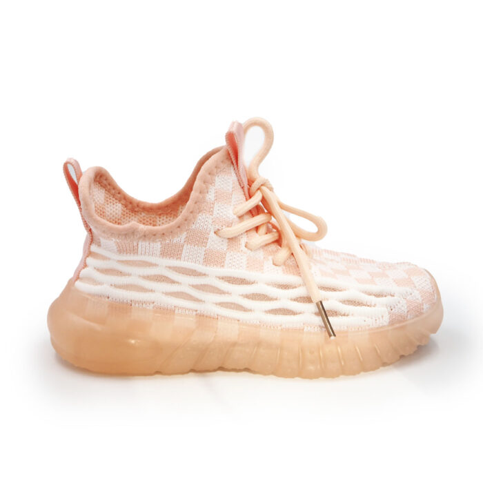 Children Sneaker Shoes Soft Rubber Outsole, Boys Girls Running Shoe Toddler ,( Pink 550) - Image 8