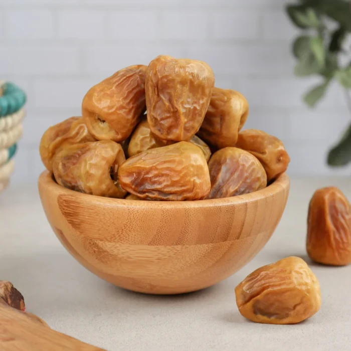 Sukkari Mufattal Dates ( 500g  Kurma ) A Taste of Royalty Nutrient-Rich & Deliciously Luxurious, Lembut - Image 4