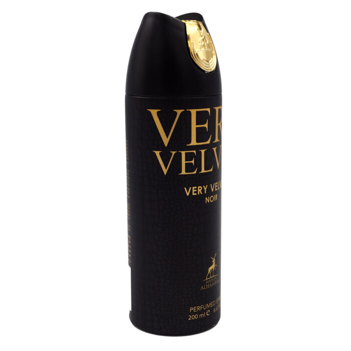 Alhambra Very Velvet Noir Body Spray 200ml - Image 4