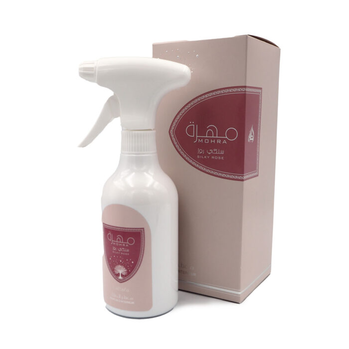 Lattafa Mohra Silky Rose Air Freshener 450ml form Homes - Office - Cars - Carpets - Image 4