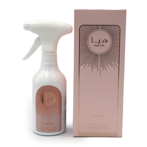 Lattafa Haya Air Freshener 450ml form Homes - Office - Cars - Carpets