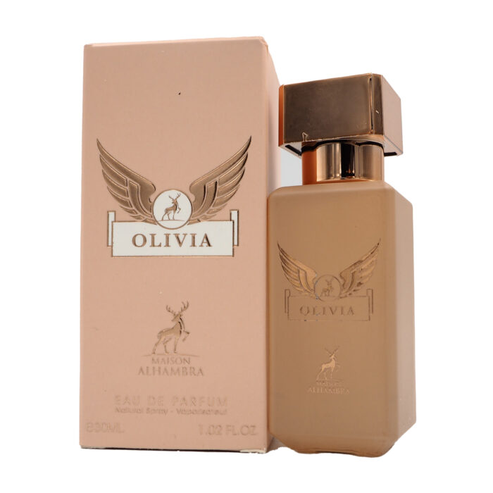 Olivia Perfume 30ml by Maison Alhambra A Delicate Floral with a Warm and Salty Twist - Image 2