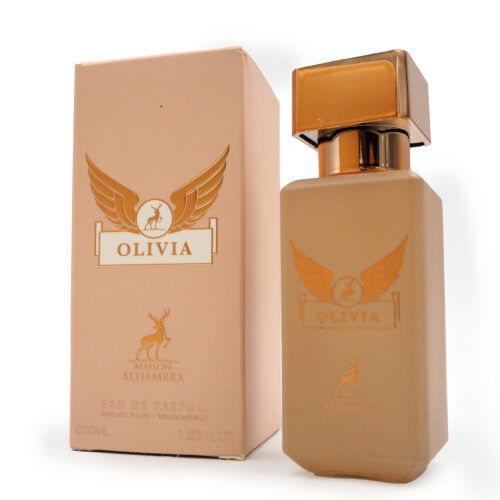 Olivia Perfume 30ml by Maison Alhambra A Delicate Floral with a Warm and Salty Twist