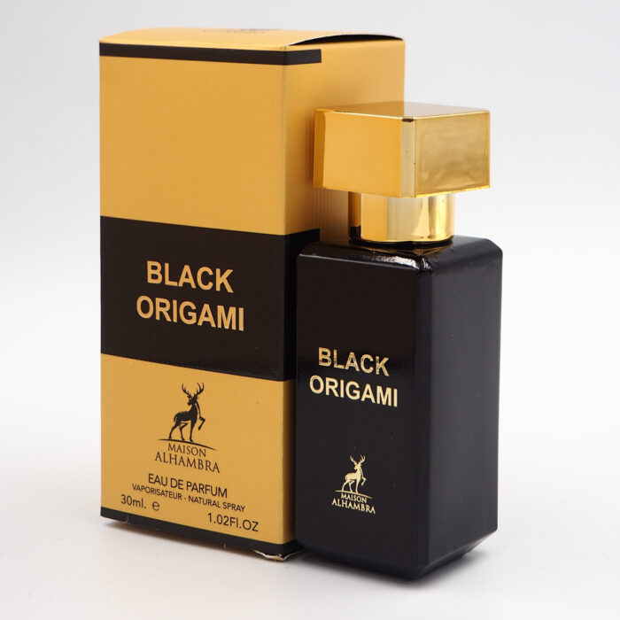 Black Origami by Maison Alhambra 30ml, Minyak Wangi Arab - Image 2