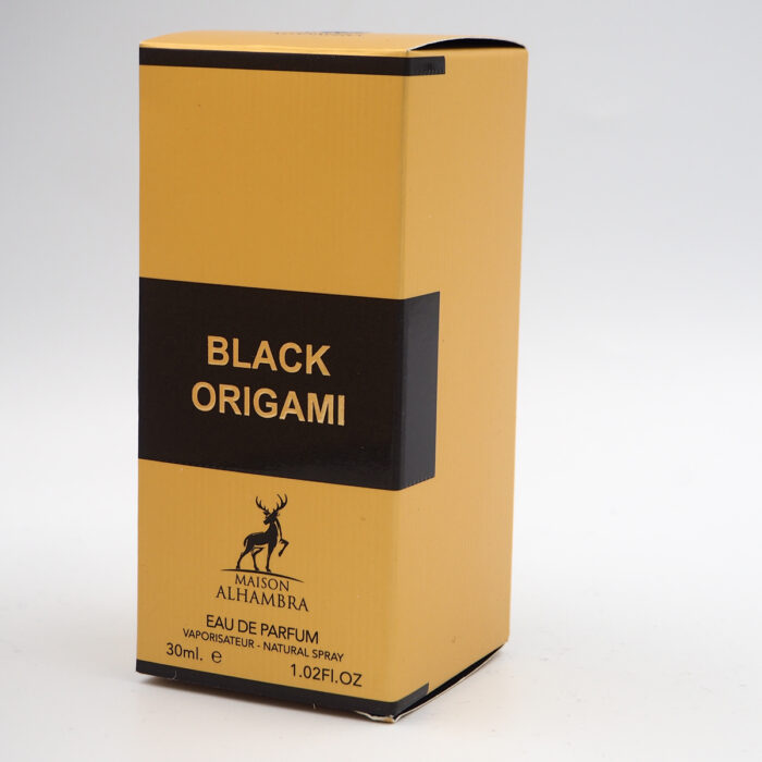 Black Origami by Maison Alhambra 30ml, Minyak Wangi Arab - Image 7