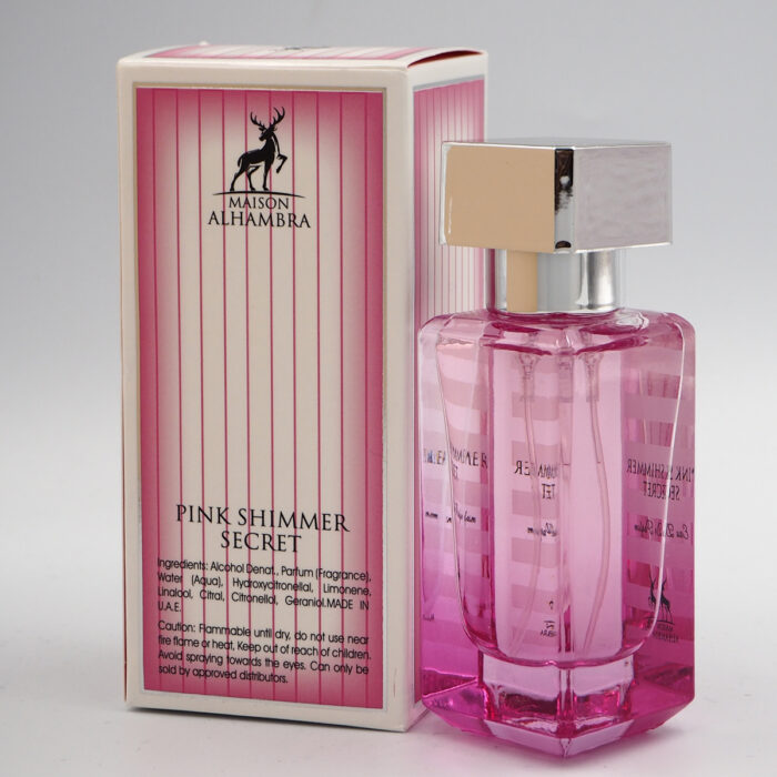 "Pink Shimmer Secret Perfume 100ml EDP by Maison Alhambra for Women, Minyak Wangi Women " - Image 3