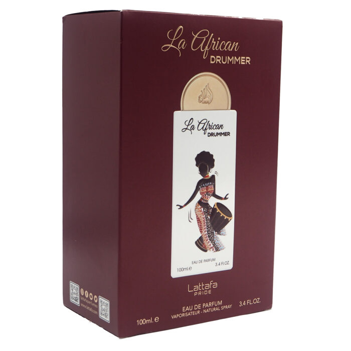 La African Drummer 100ml EDP by Lattafa Pride for Man & Women, Minyak Wangi Arab - Image 2