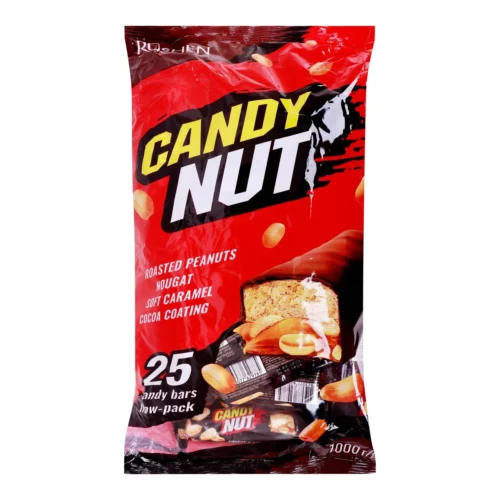 Candy Nut ,,Nougat And Soft Caramel With Peanuts (1KG ,500G ,250G)(BLACK )