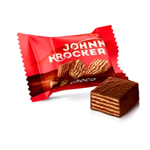 JOHNNY KROCKER CHOCO WAFERS WITH CHOCOLATE (1KG ,500G ,250G)