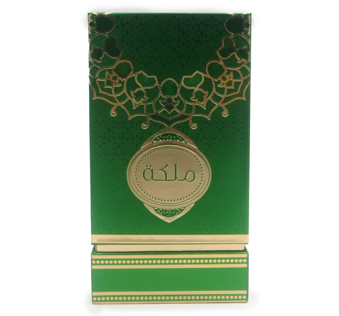 Malika Green 20ml Concentrated Oil Perfume By Khadlaj, Free From Alcohol - Image 2