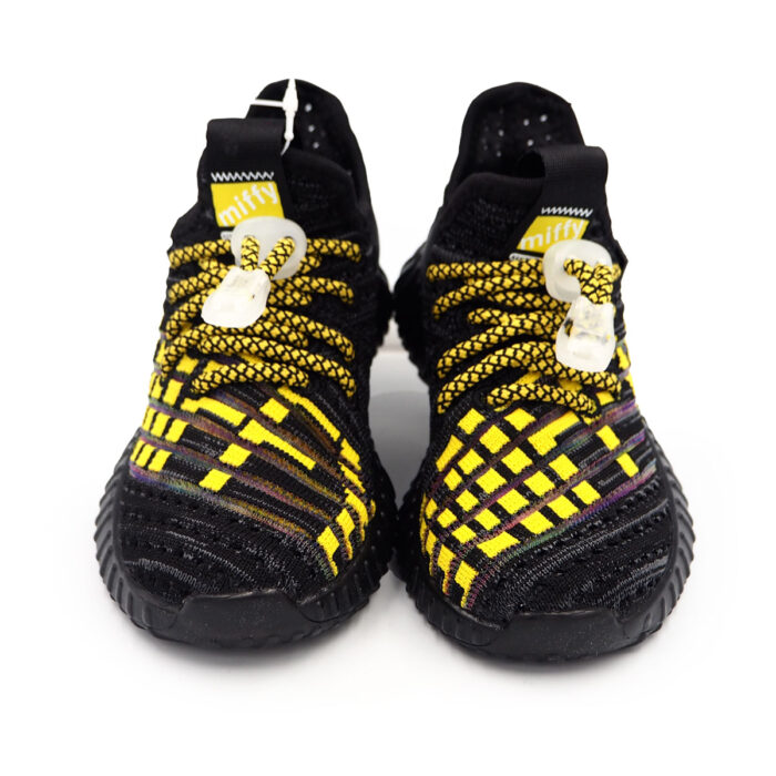 Miffy  Boys Girls Trainers Kids Sneakers Athletic Casual Running Shoes Child Sports Walking Shoes Fashion Comfortable B- 62136 - Black Yellow - Image 2
