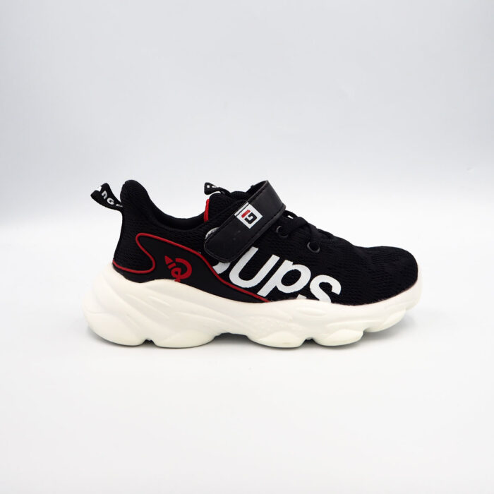 Children Light Weight Shoes, Boys & Girls Sport, Walk in, Casual Shoes Black, Breathable (DN55) - Image 5