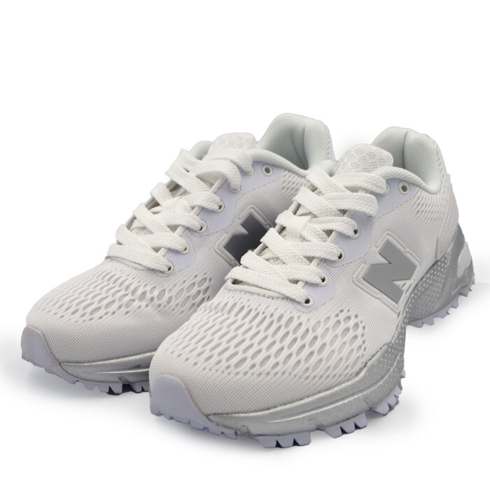 Anti Slip Unisex Shoes - Casual Breathable Insole Lower Lace Up - White Wanita Shoes (wl23203-15- white) - Image 3