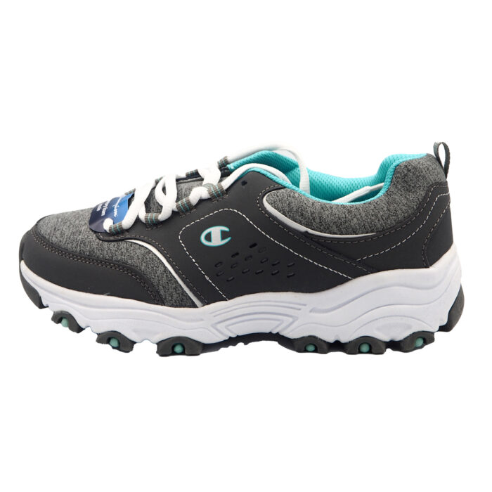 Champion Women's Margaret Grey Jersey Runner Running Lace-Up Shoes Sneakers Wide (Grey 169292-d11) - Image 6