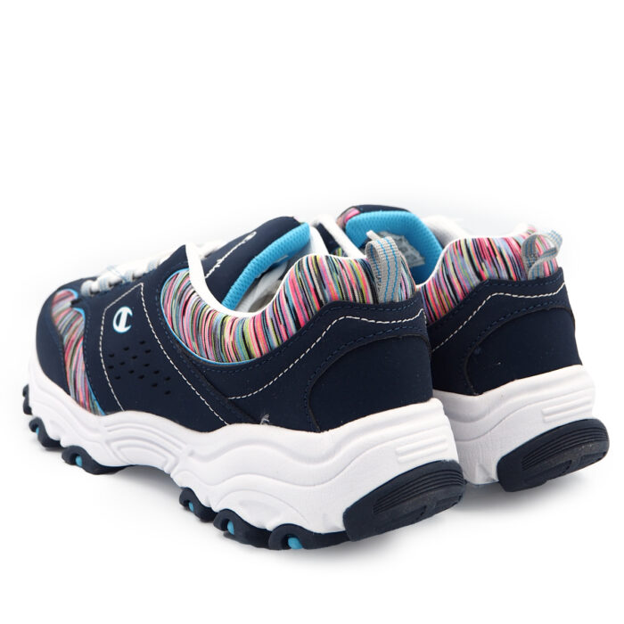Champion Women's Margaret Stripe Jersey Runner Running Lace-Up Shoes Sneaker (179998-D11 Gray) - Image 4