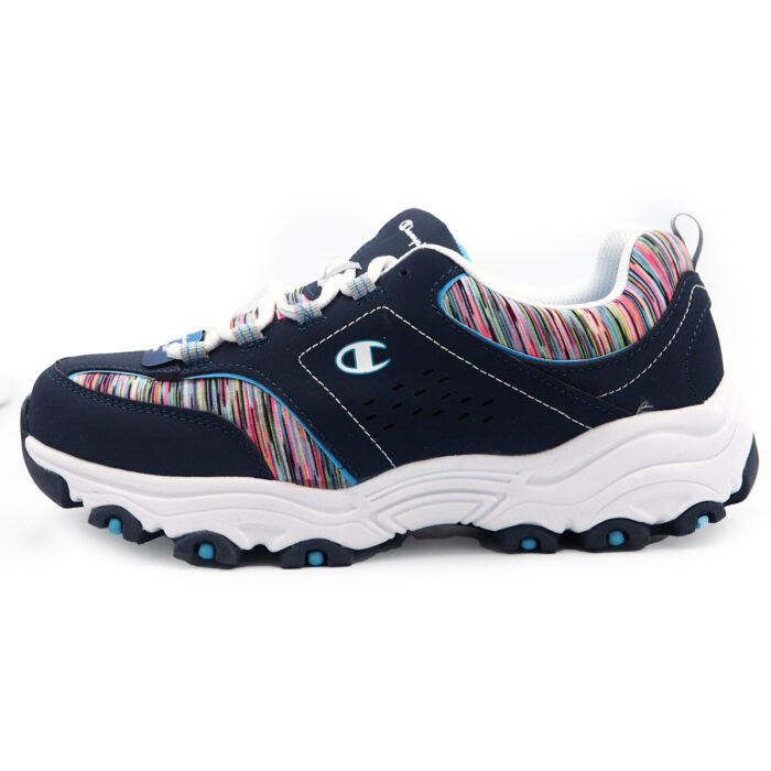 Champion Women's Margaret Stripe Jersey Runner Running Lace-Up Shoes Sneaker (179998-D11 Gray) - Image 6