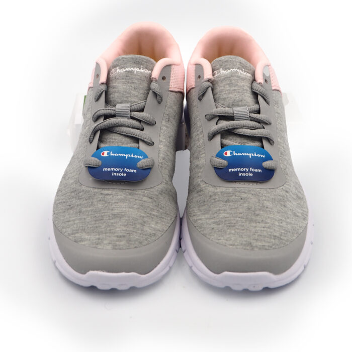 Champion Casual Sport Pink Sneakers for Girls , Women, Extra Light Weight Training Shoes( 181870-Gray-Pink) - Image 5