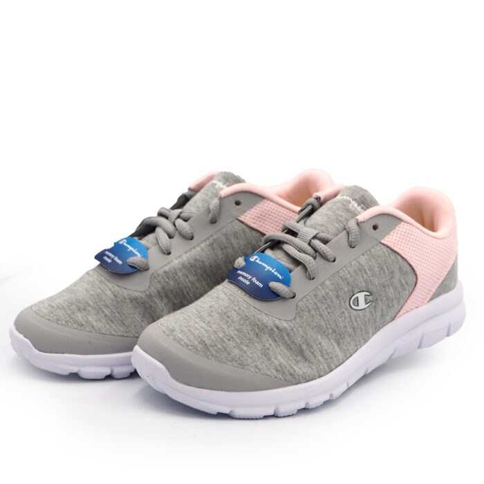 Champion Casual Sport Pink Sneakers for Girls , Women, Extra Light Weight Training Shoes( 181870-Gray-Pink) - Image 6