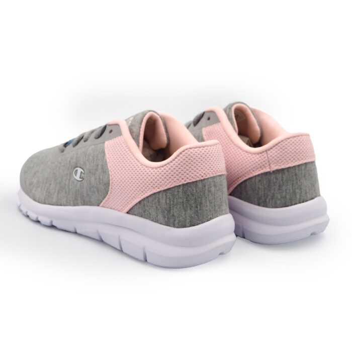 Champion Casual Sport Pink Sneakers for Girls , Women, Extra Light Weight Training Shoes( 181870-Gray-Pink) - Image 7