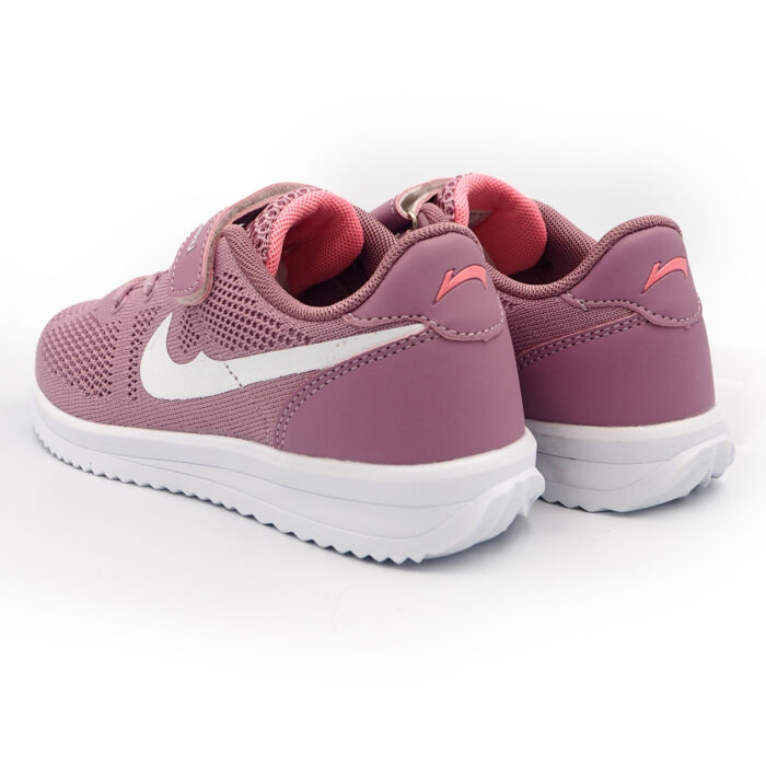 Girl's Fashion Sneakers with A Pink Mesh Upper, Eva Outsole, Lace-Up Closure Kasut Children (5215 pink) - Image 4