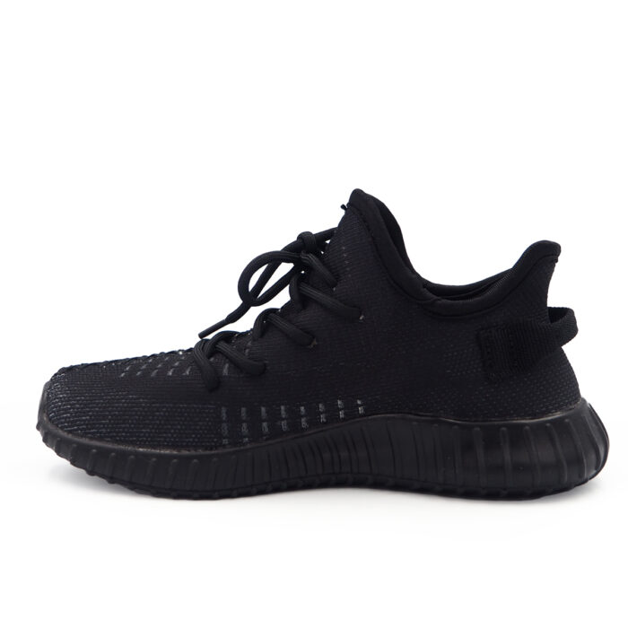 Ready Stock Boys & Girls Fabric Breathable Sneakers , Casual Shoes Kasut - Printed (Laiku 2109 BLACK ) - Image 5