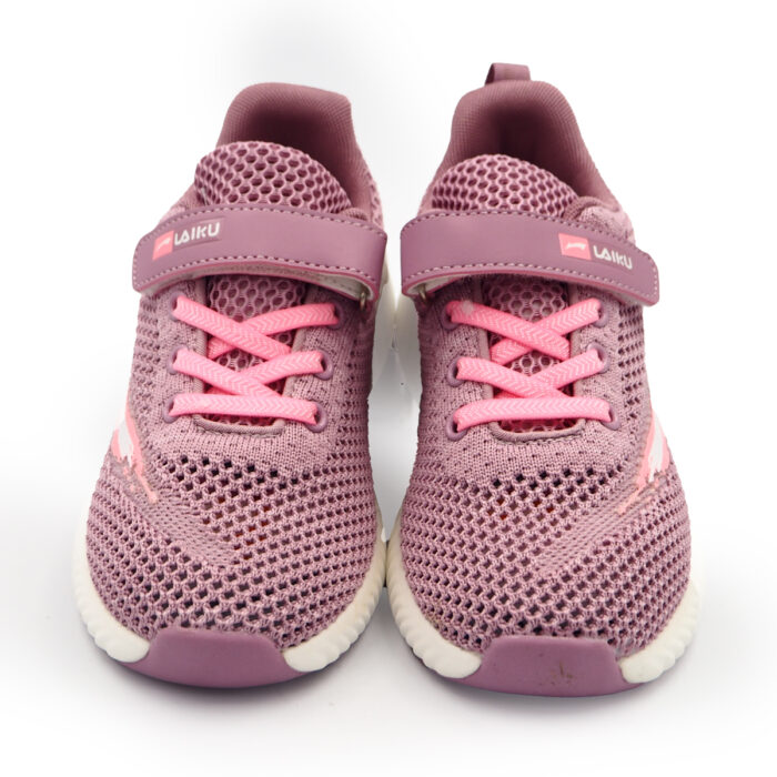 Boys & Girls Sports Mesh Breathable Shoes, Sneakers kasut sukan (9201-Purble) - Image 3