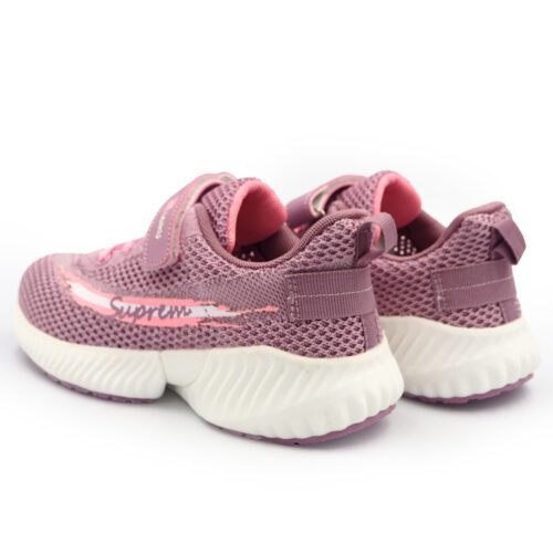 Boys & Girls Sports Mesh Breathable Shoes, Sneakers kasut sukan (9201-Purble)