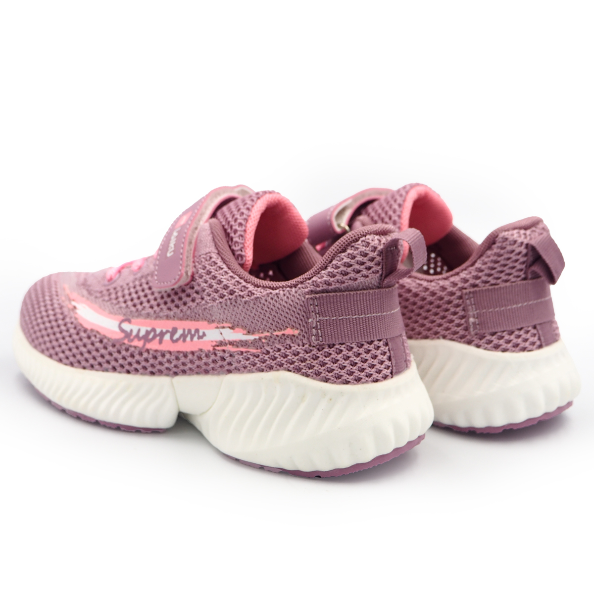 Boys & Girls Sports Mesh Breathable Shoes, Sneakers kasut sukan (9201-Purble)