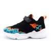 Woven Fabric Blue Orange Running Shoes Eva Outsole for Boys & Girls, Young Children, Women, Wanita Kasukint (kint815-blue orange) - Image 5