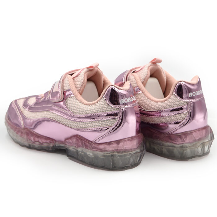 "Girl Shoes Fashion Colorful Beautiful Sneakers Kid Shoes Pink Color,  Shoes  (23358 pink)" - Image 4