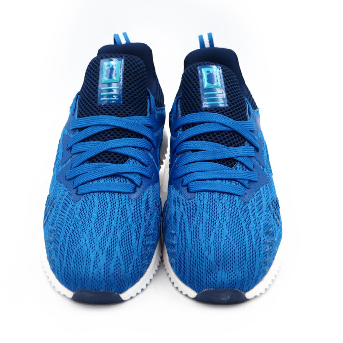 Women &Men Mesh Sport Shoes, Brethable Casula Shoes Comfort Increase Lace-up Non-slip Low-top Running Shoes(04943-Blue) - Image 2