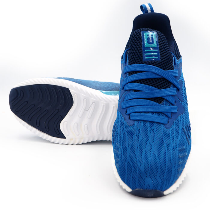 Women &Men Mesh Sport Shoes, Brethable Casula Shoes Comfort Increase Lace-up Non-slip Low-top Running Shoes(04943-Blue)