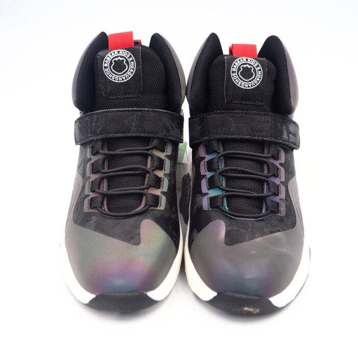 American Style Shoes Ready Stocks Summer High Top Chock Absorption Black for Men & Women babera (1093939-black) - Image 2
