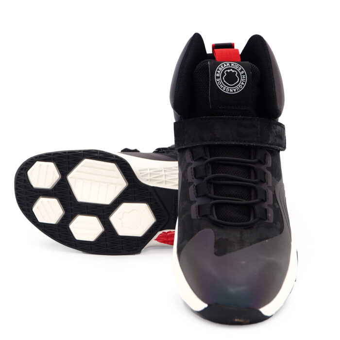 American Style Shoes Ready Stocks Summer High Top Chock Absorption Black for Men & Women babera (1093939-black)