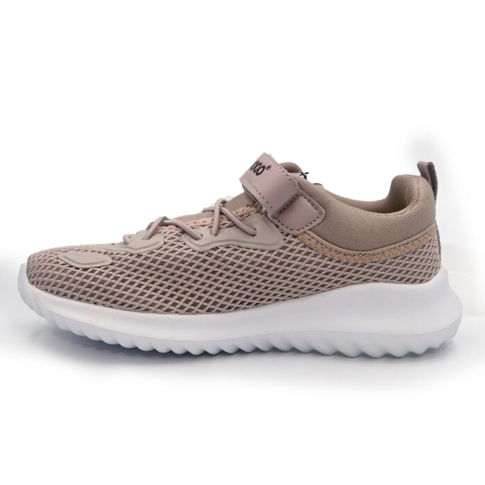 "K6572 Childrens Shoes Light  Weight Shoes for Girls , Gentel Design for Girls - Gray " - Image 6