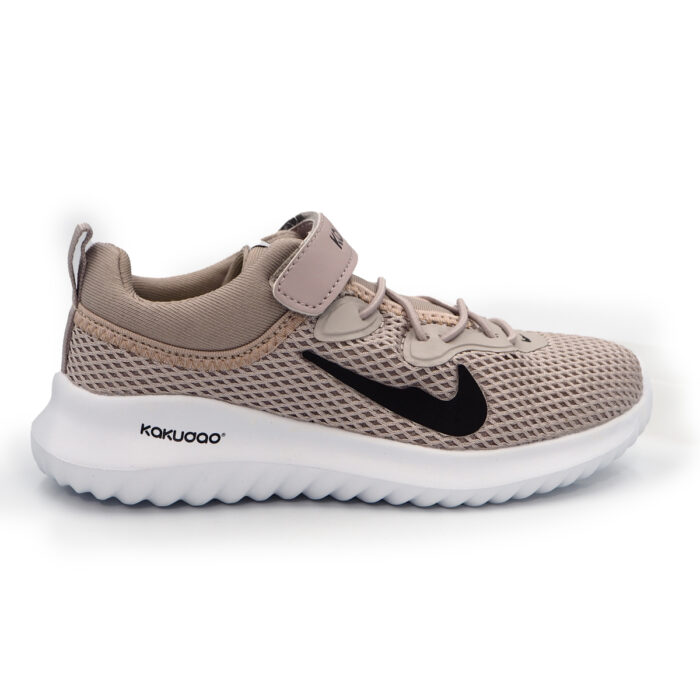 "K6572 Childrens Shoes Light  Weight Shoes for Girls , Gentel Design for Girls - Gray " - Image 7