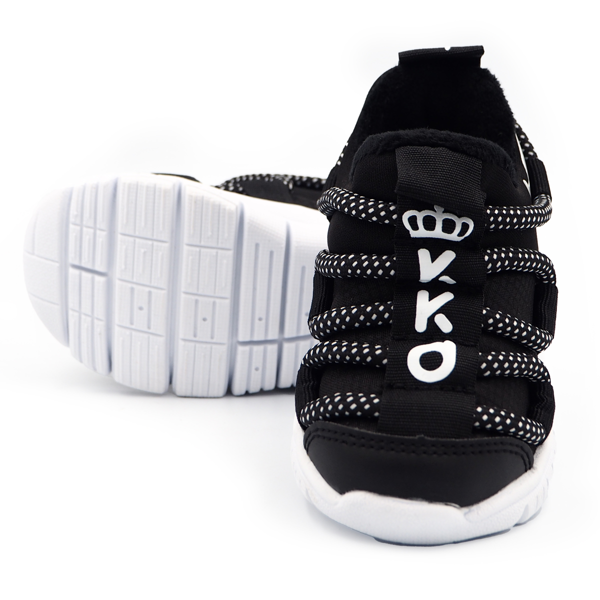 "k5502-1 Babies Shoes soft Attractive, Gentel Design for Boys and Girls - Toddler Shoes - Black "