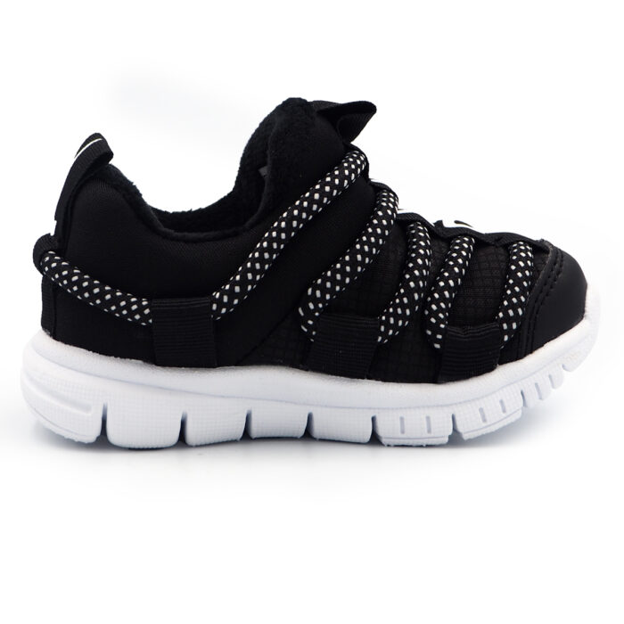 "k5502-1 Babies Shoes soft Attractive, Gentel Design for Boys and Girls - Toddler Shoes - Black " - Image 7