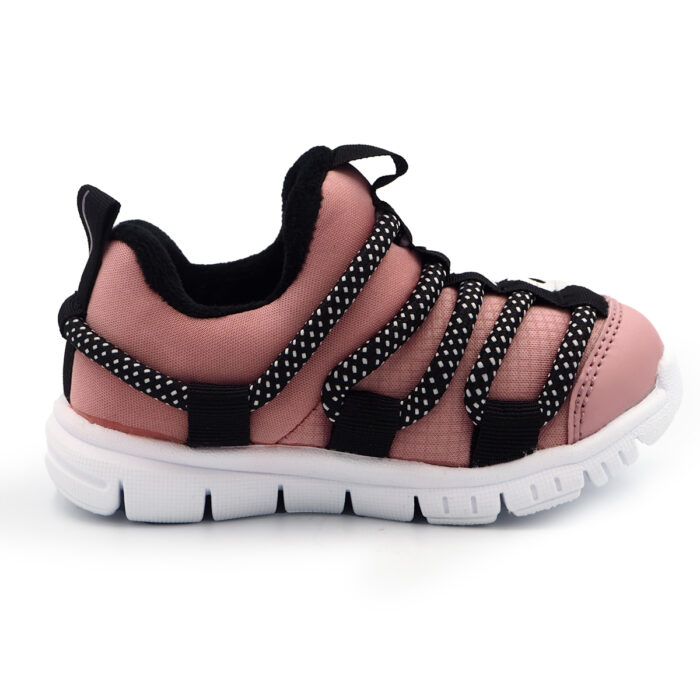 "k5502-1 Babies Shoes soft Attractive, Gentel Design for Girls- Princess - Toddler Shoes - Rose " - Image 7
