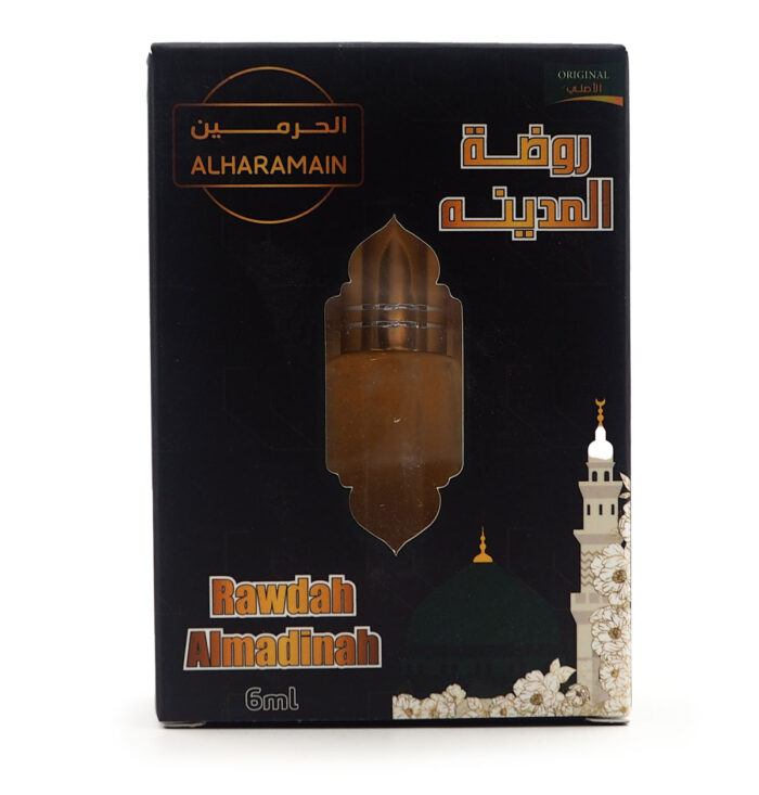 Rawdah Al Madinah oil perfume 6ml by Al Haramain - Image 3