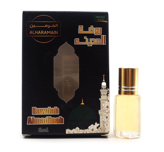 Rawdah Al Madinah oil perfume 6ml by Al Haramain - Image 4