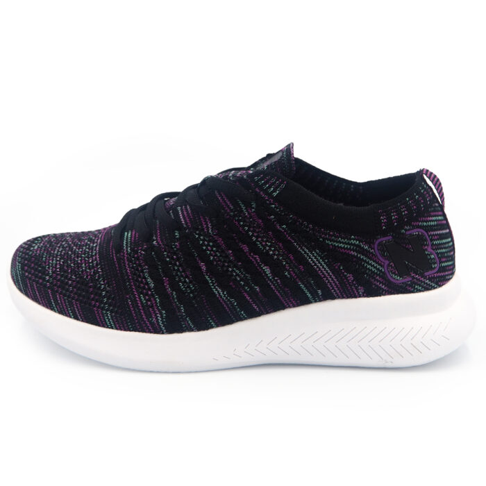 "Fabric Casual Sneakers for Girls - Women Fashion Sneakers Walk in Light Weight (wl50-02-purple black) " - Image 6