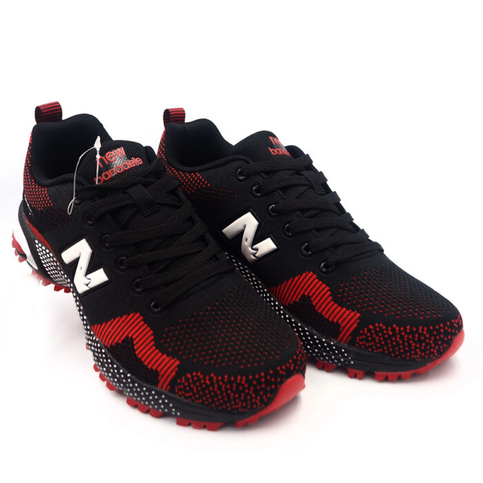 "Couple Outdoor Sport Shoes Running Hiking for Women Men Casul Sneakers (  wl23203-04-red black)" - Image 3