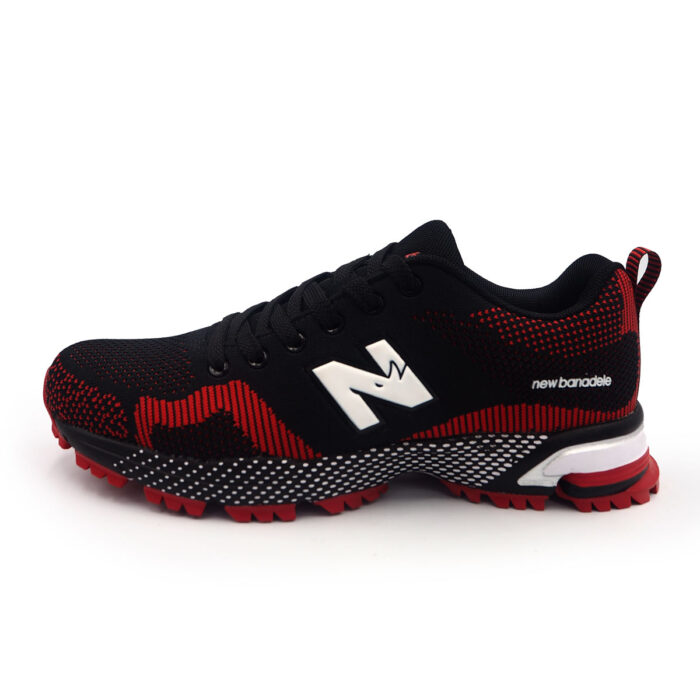 "Couple Outdoor Sport Shoes Running Hiking for Women Men Casul Sneakers (  wl23203-04-red black)" - Image 6