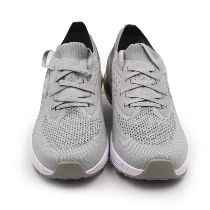 "Womens Running Shoes Sneakers Lace Up Fabric & Soft - Light Weight, Ladies Shoes - (WL663-02-Gray)" - Image 2