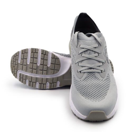 "Womens Running Shoes Sneakers Lace Up Fabric & Soft - Light Weight, Ladies Shoes - (WL663-02-Gray)"
