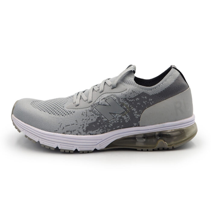 "Womens Running Shoes Sneakers Lace Up Fabric & Soft - Light Weight, Ladies Shoes - (WL663-02-Gray)" - Image 6